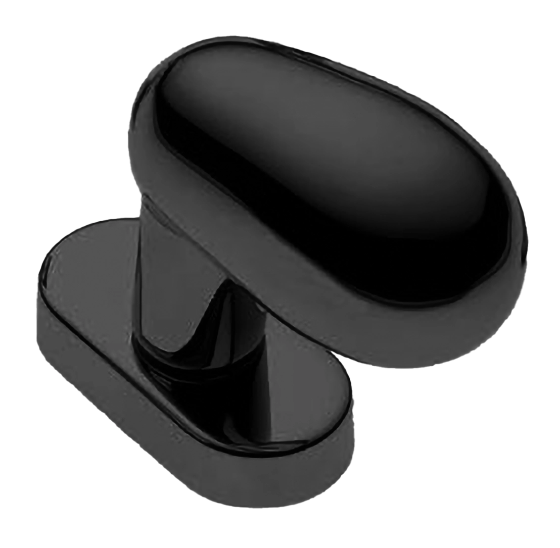 Ручка оконная UOVO W1 NERO, цвет - черный фото купить Тула