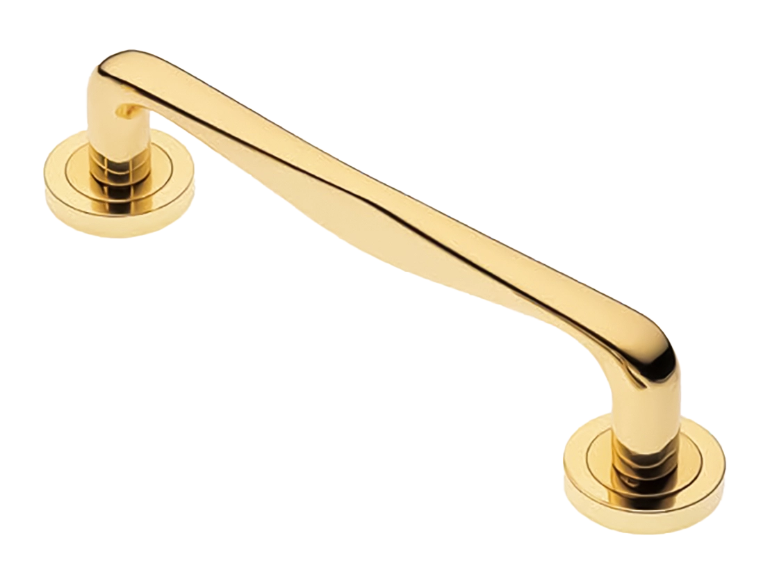 Ручка-скоба PETRA PH OTL, цвет - золото фото купить Тула