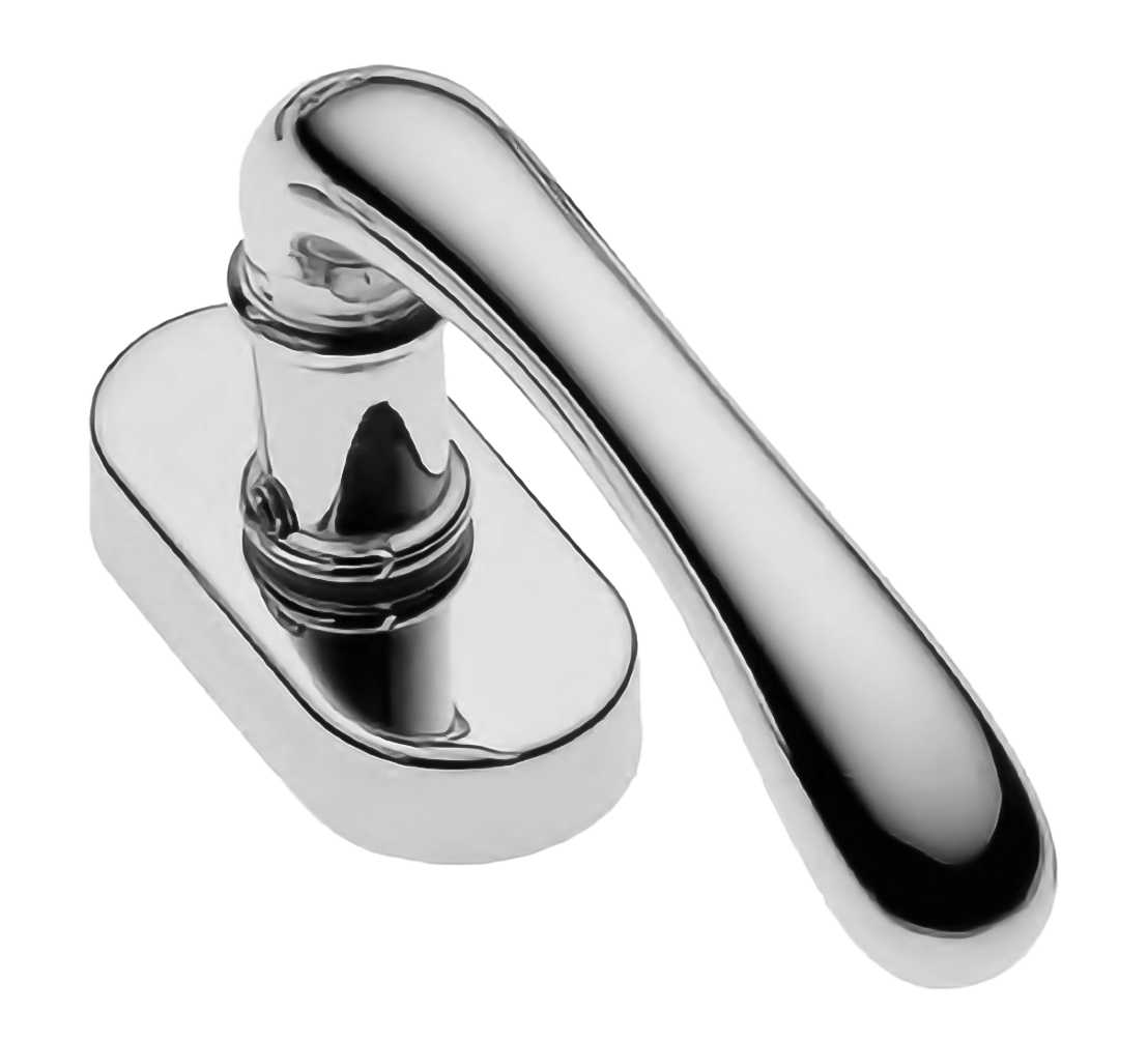 Ручка оконная RING W1 CRO, цвет - хром фото 1 Ручка оконная RING W1 CRO, цвет - хром фото купить Тула