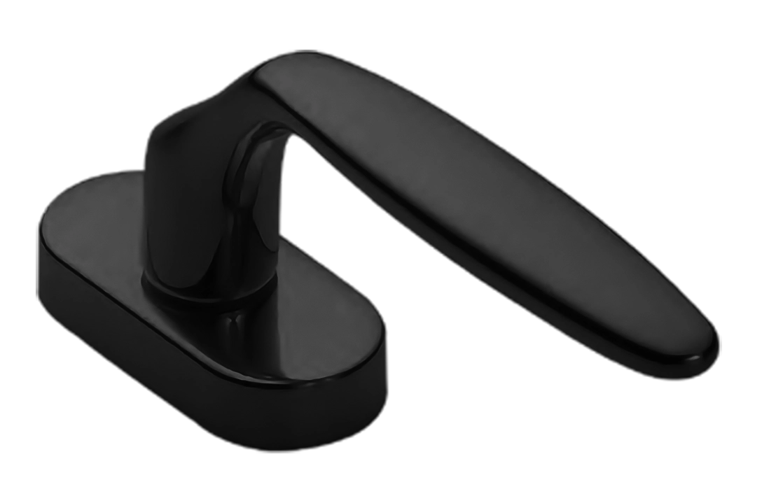 Ручка оконная DERBY W1 NERO, цвет - черный фото 1 Ручка оконная DERBY W1 NERO, цвет - черный фото купить Тула