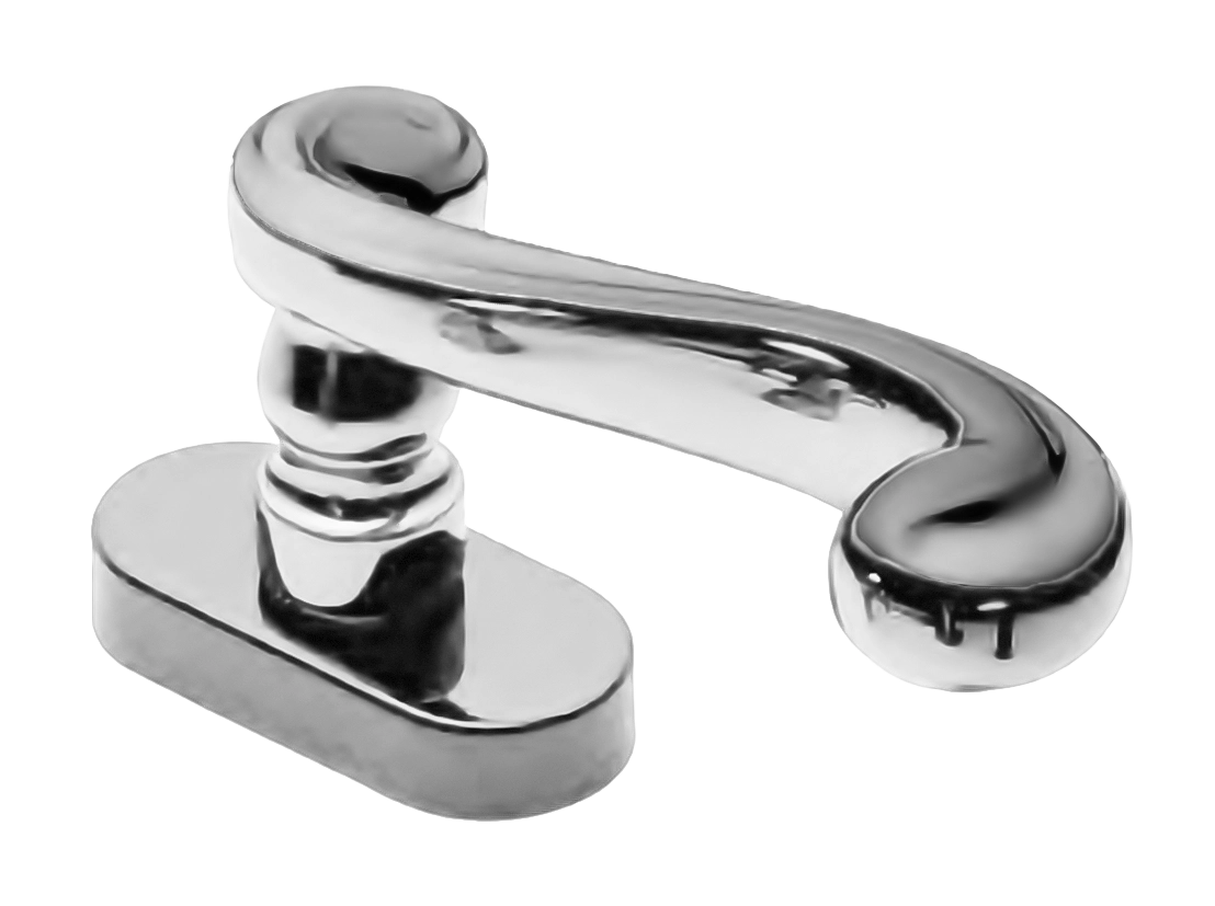 Ручка оконная PLAZA W1 CRO, цвет - хром фото 1 Ручка оконная PLAZA W1 CRO, цвет - хром фото купить Тула