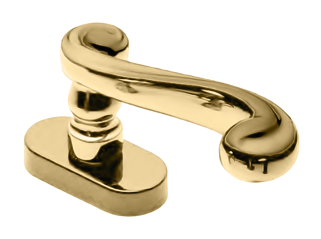 Ручка оконная PLAZA W1 OTL, цвет - золото фото 1 Ручка оконная PLAZA W1 OTL, цвет - золото фото купить Тула