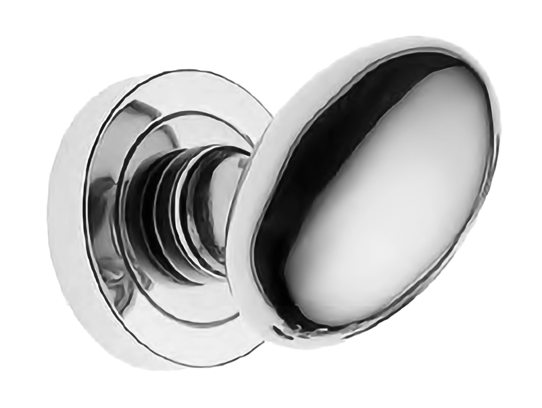 Поворотный кноб ART.440 CRO на круглой розетке с накладкой, цвет - хром фото купить Тула