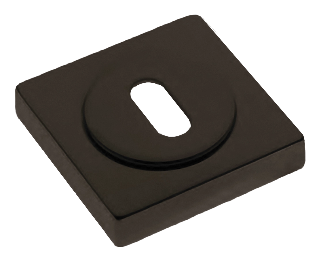 Накладка на ключевой цилиндр LUX-FK-S2 ANT на квадратной розетке под ключ буратино, цвет - антрацит фото 1 Накладка на ключевой цилиндр LUX-FK-S2 ANT на квадратной розетке под ключ буратино, цвет - антрацит фото купить Тула