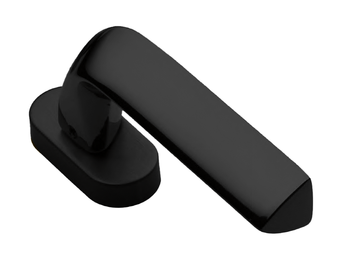 Ручка оконная MATRIX W1 NERO, цвет - черный фото купить Тула