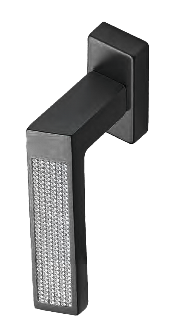 Ручка оконная DOLCE VITA W1 NERO, цвет - черный фото 1 Ручка оконная DOLCE VITA W1 NERO, цвет - черный фото купить Тула