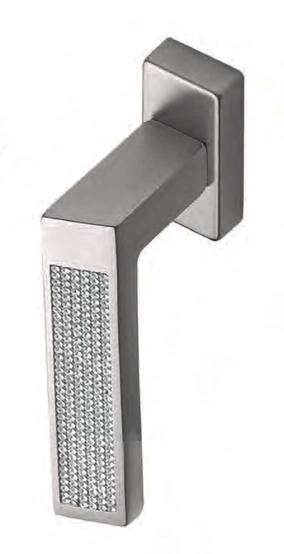 Ручка оконная DOLCE VITA W1 NIN с 4-х позицион. механизмом, цвет черный никель фото купить в Туле