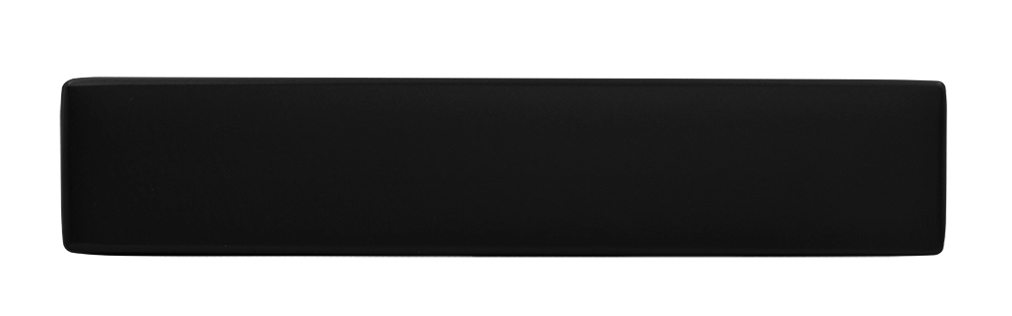 Ручка дверная SHUTTLE NERO-ST цвет черный soft-touch, ЦАМ фото купить в Туле