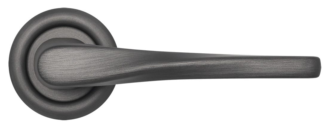 Ручка дверная THE OLYMPICS R7 SST на круглой розетке, цвет Летняя гроза/Summer Storm фото купить в Туле