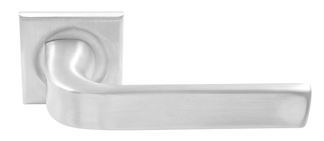 Ручка дверная THE BUS STATION S7 WF на квадратной розетке, цвет Зимняя стужа/Winter Frost фото купить Тула