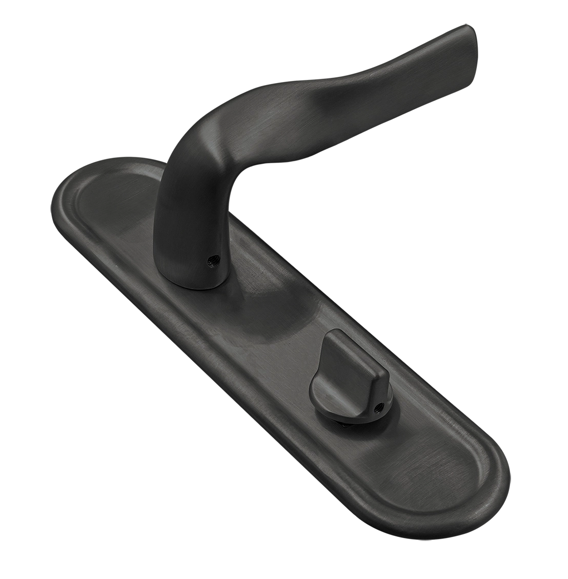 Ручка дверная LVB PLR WC SST на планке под сантехническую завертку, цвет Летняя гроза/Summer Storm фото купить Тула