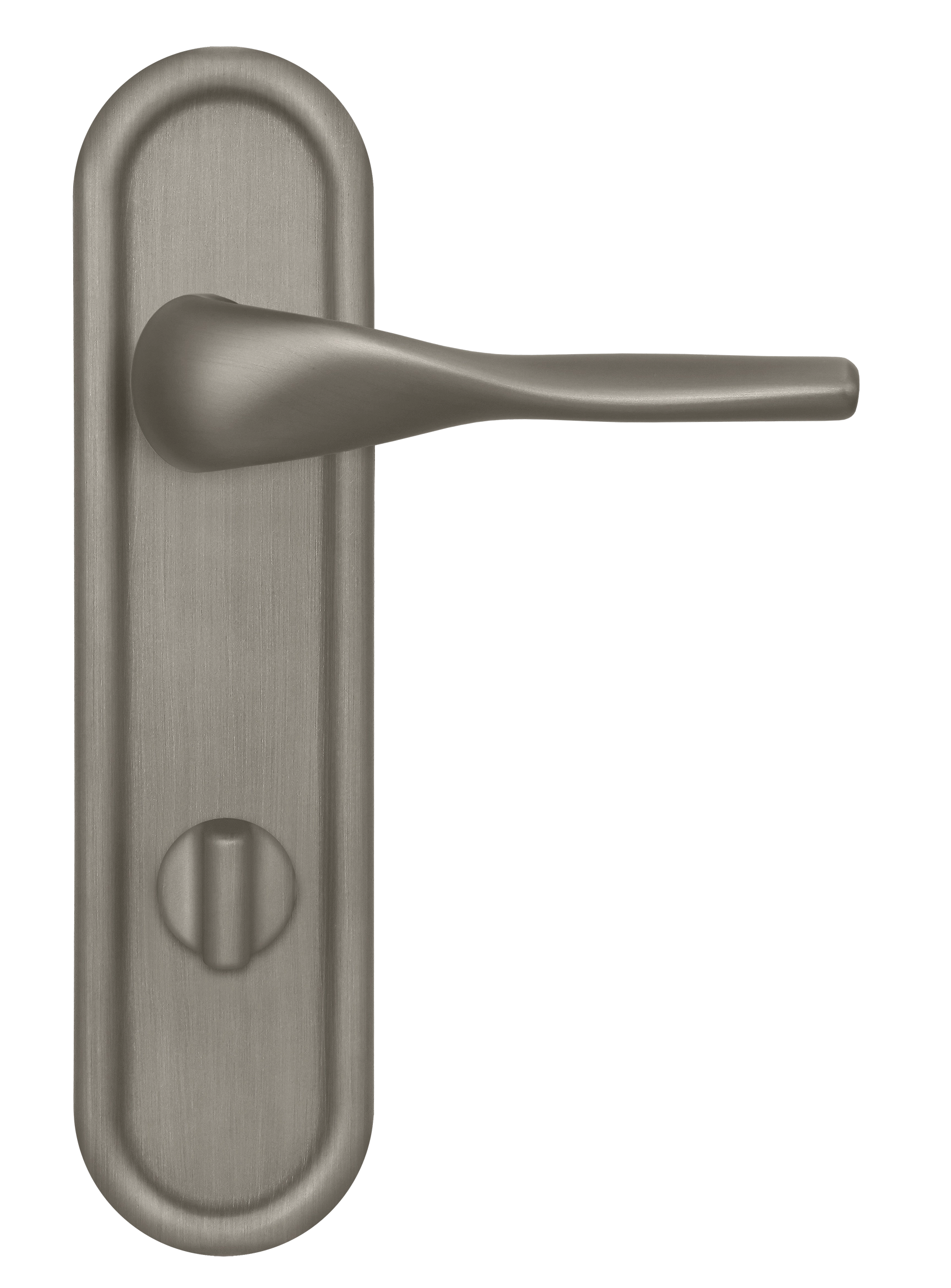 Ручка дверная LVB PLR WC SMI на планке под сантехническую завертку, цвет Весенняя дымка/Spring Mist фото купить в Туле