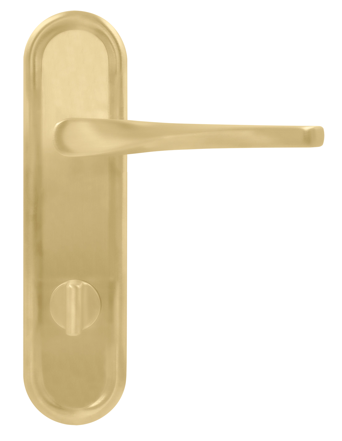 Ручка дверная THE OLYMPICS PLR WC AH на планке под сантехническую завертку, цвет Осенний мёд/Autumn Honey фото купить в Туле