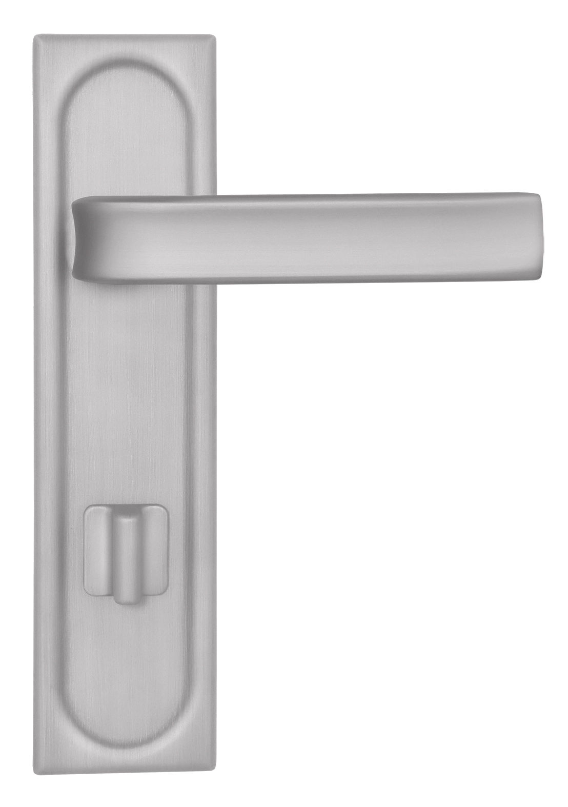 Ручка дверная THE BUS STATION PLS WC SSW на планке под сантехническую завертку, цвет Стокгольмский снегопад/Stockholm Snowfall фото купить в Туле