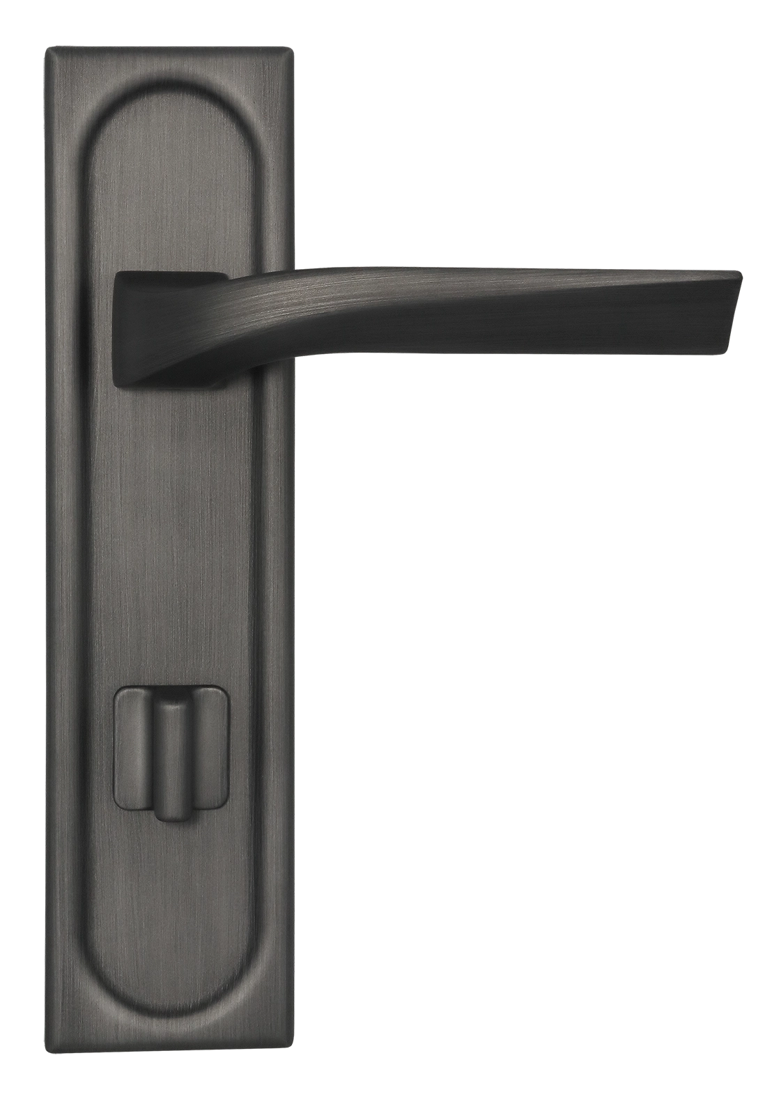 Ручка дверная WD CONCERT HALL PLS WC SST на планке под сантехническую завертку, цвет Летняя гроза/Summer Storm фото купить в Туле