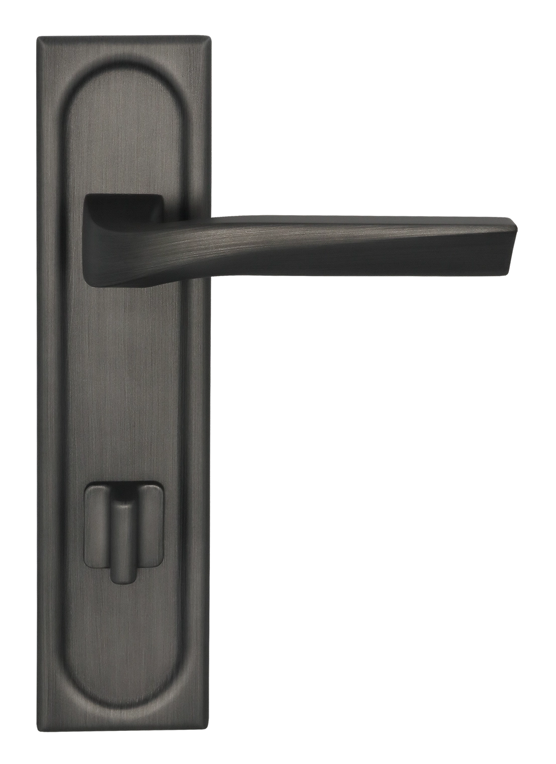 Ручка дверная WD CONCERT HALL PLS WC SST на планке под сантехническую завертку, цвет Летняя гроза/Summer Storm фото фурнитура Тула