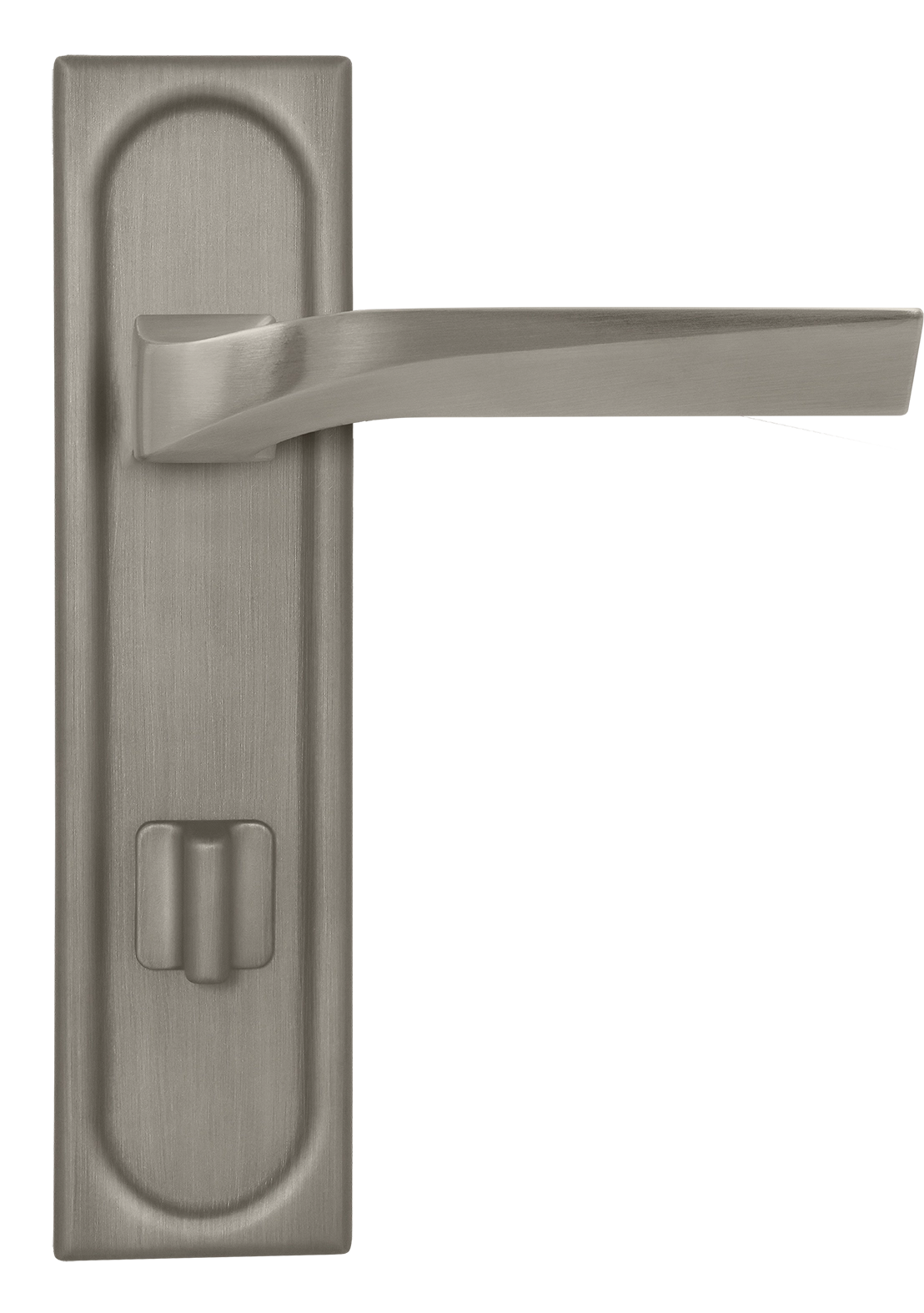 Ручка дверная WD CONCERT HALL PLS WC SMI на планке под сантехническую завертку, цвет Весенняя дымка/Spring Mist фото купить в Туле