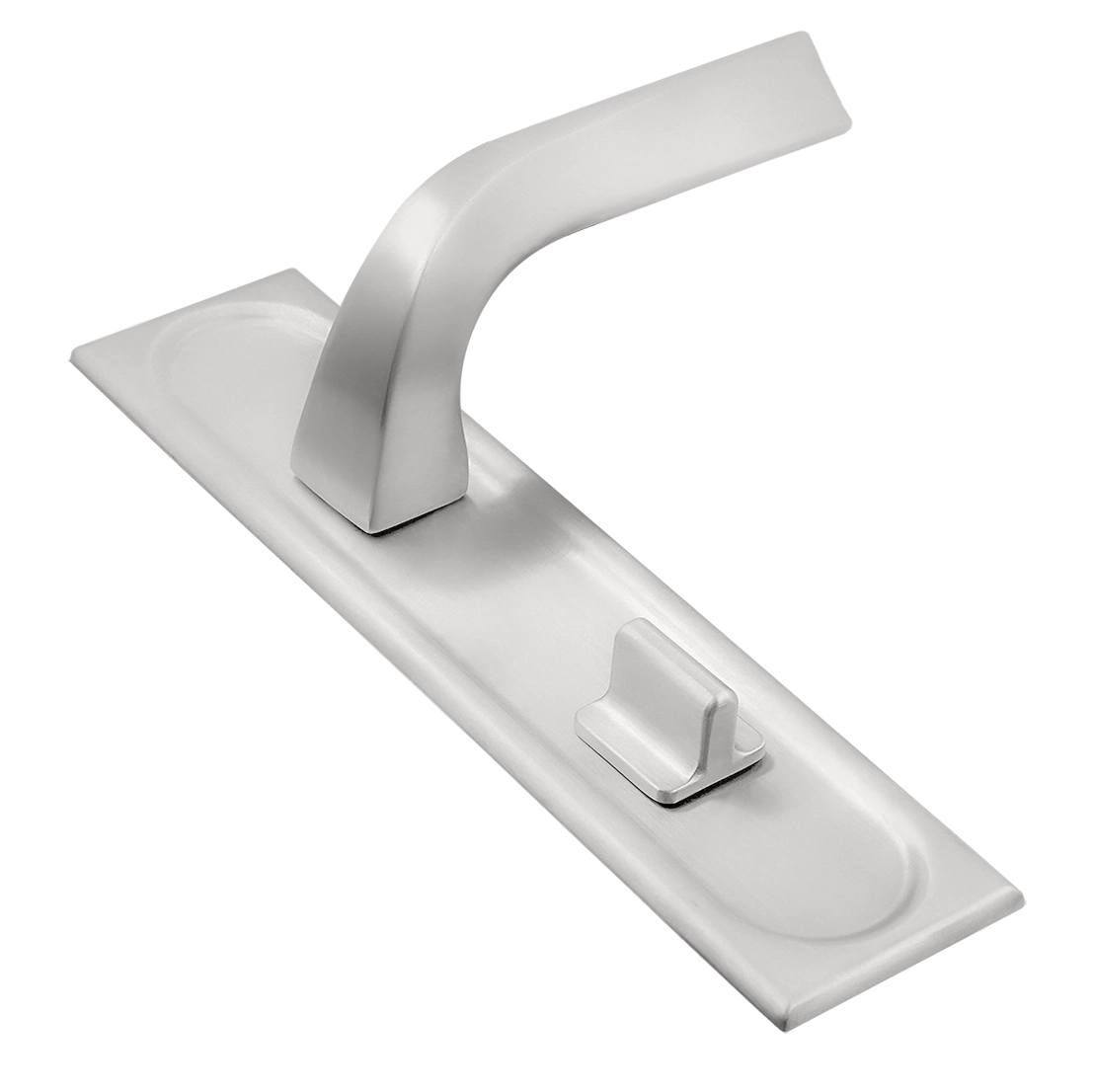 Ручка дверная WD CONCERT HALL PLS WC SSW на планке под сантехническую завертку, цвет Стокгольмский снегопад/Stockholm Snowfall фото купить Тула