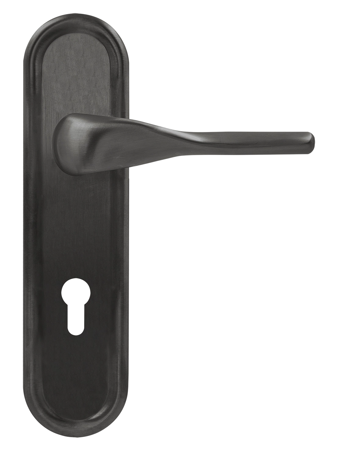 Ручка дверная LVB PLR KH SST на планке под ключевой цилиндр, цвет Летняя гроза/Summer Storm фото купить Тула