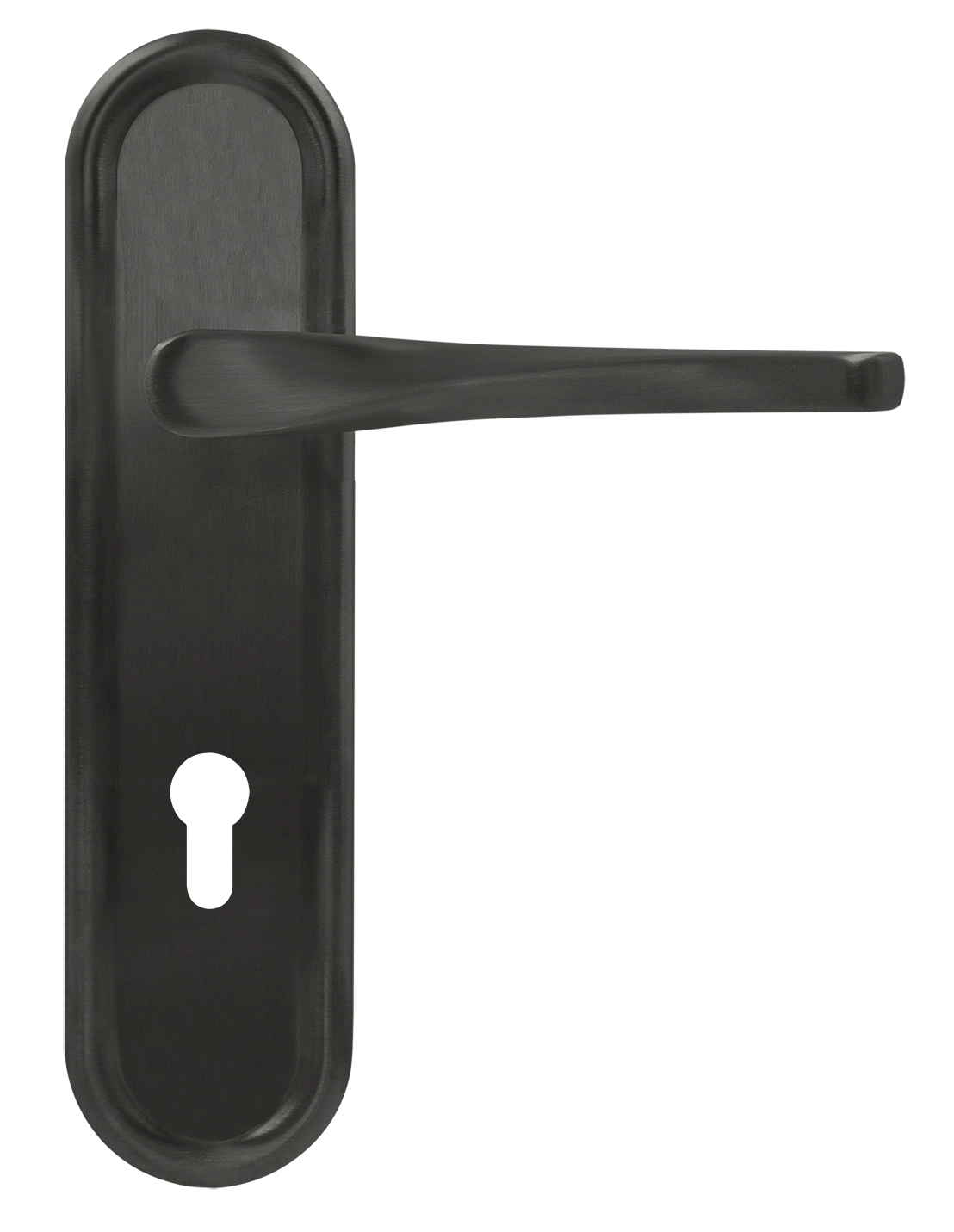 Ручка дверная THE OLYMPICS PLR KH SST на планке под ключевой цилиндр, цвет Летняя гроза/Summer Storm фото купить Тула