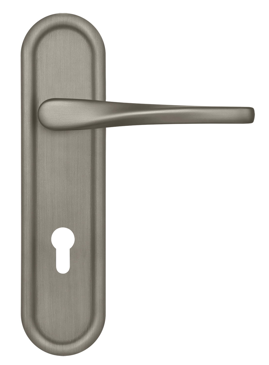 Ручка дверная THE OLYMPICS PLR KH SMI на планке под ключевой цилиндр, цвет Весенняя дымка/Spring Mist фото купить Тула