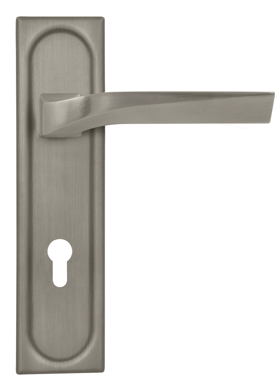 Ручка дверная WD CONCERT HALL PLS KH SMI на планке под ключевой цилиндр, цвет Весенняя дымка/Spring Mist фото купить Тула