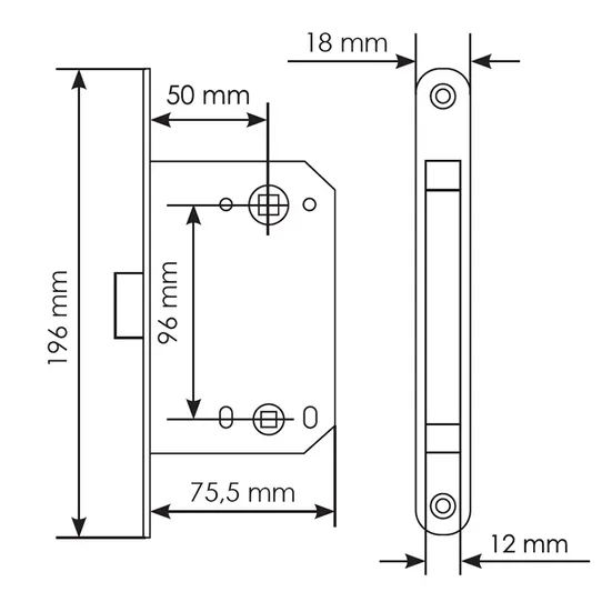 Комплект дверных ручек MH-36 COF + завертка сантехническая MH-WC COF + защёлка бесшумная 1895P AB + петли врезные универсальные MSN 100X70X2.5-4BB COF (2шт), цвет кофе фото morelli Тула