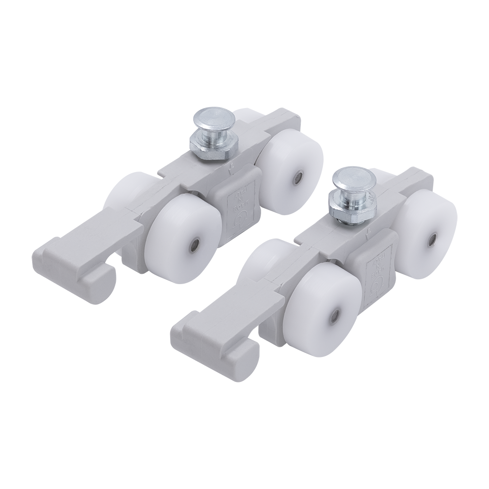 Комплект ролик-стопор SLIDING SET 1-SO 40kg NEW для синхр. открывания, дверь до 40кг фото фурнитура Тула