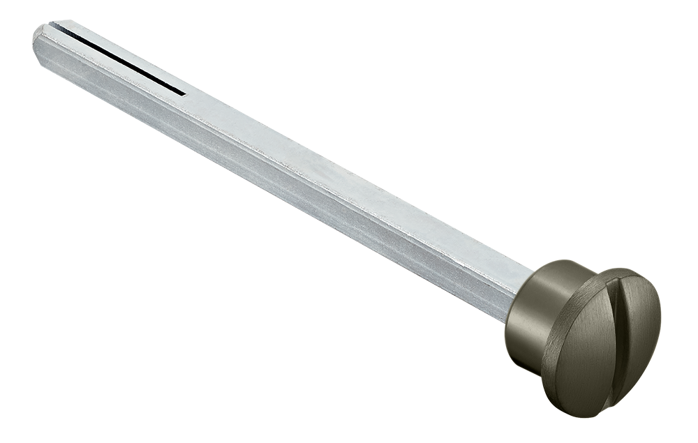 Четырехгранник LUX-SPINDLE-WC 110 ANT 110мм с кнопкой, цвет антрацит фото купить Тула