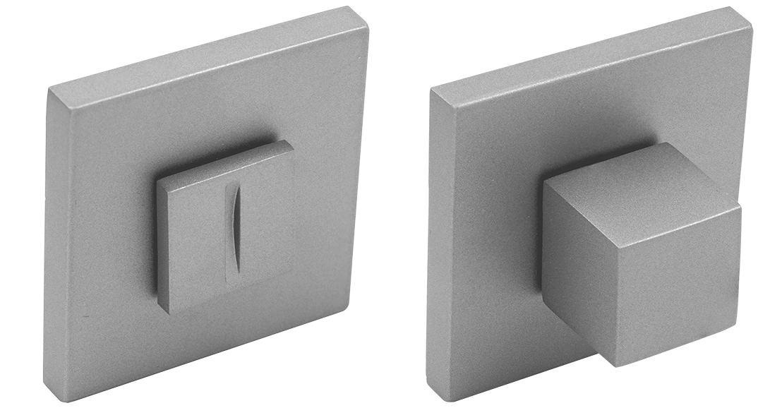 Завертка сантехническая MH-WC-S6 ASC на квадратной розетке 6мм цвет анодированный матовый хром фото купить Тула