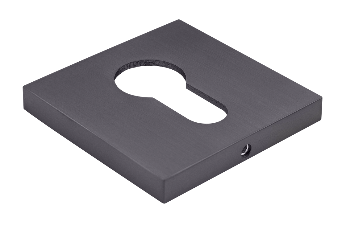 Накладка на замок MH-KH-S6 GR под евроцилиндр, цвет graphite фото купить Тула