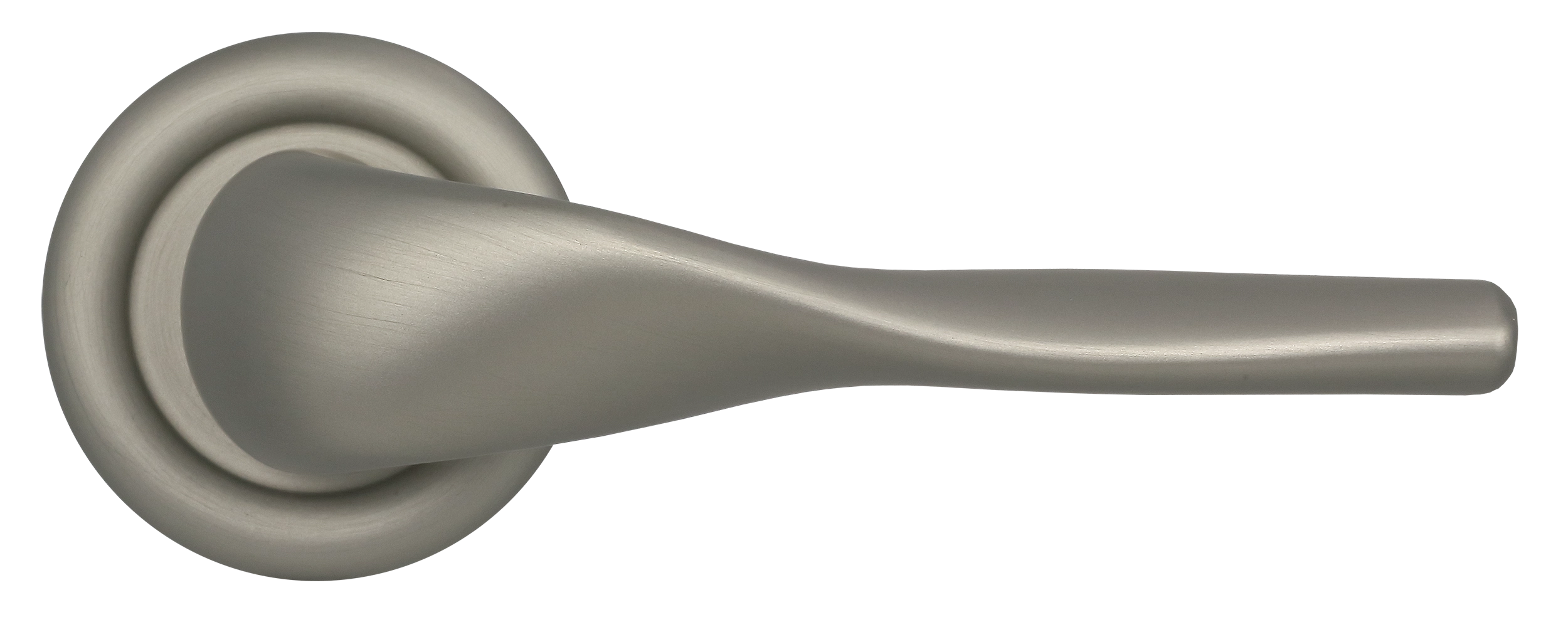 Ручка дверная LVB R7 SMI на круглой розетке, цвет Весенняя дымка/Spring Mist фото купить в Туле