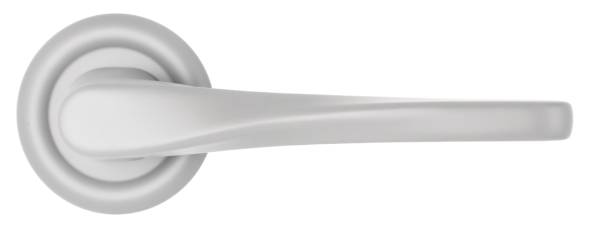 Ручка дверная THE OLYMPICS R7 SSW на круглой розетке, цвет Стокгольмский снегопад/Stockholm Snowfall фото купить в Туле
