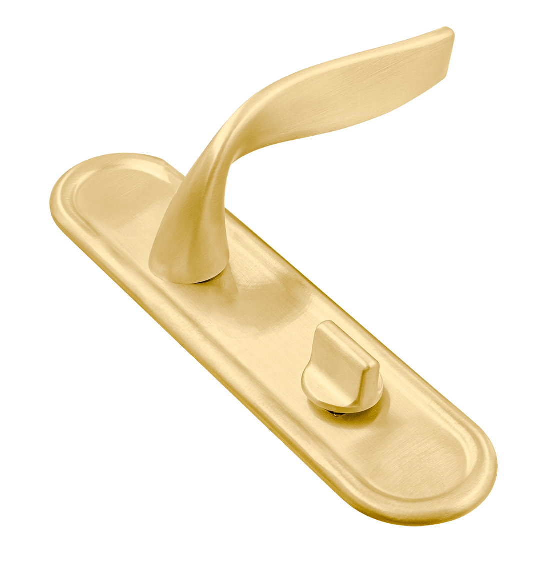 Ручка дверная SKYSCRAPER PLR AH на планке, цвет Осенний мёд/Autumn Honey фото купить Тула