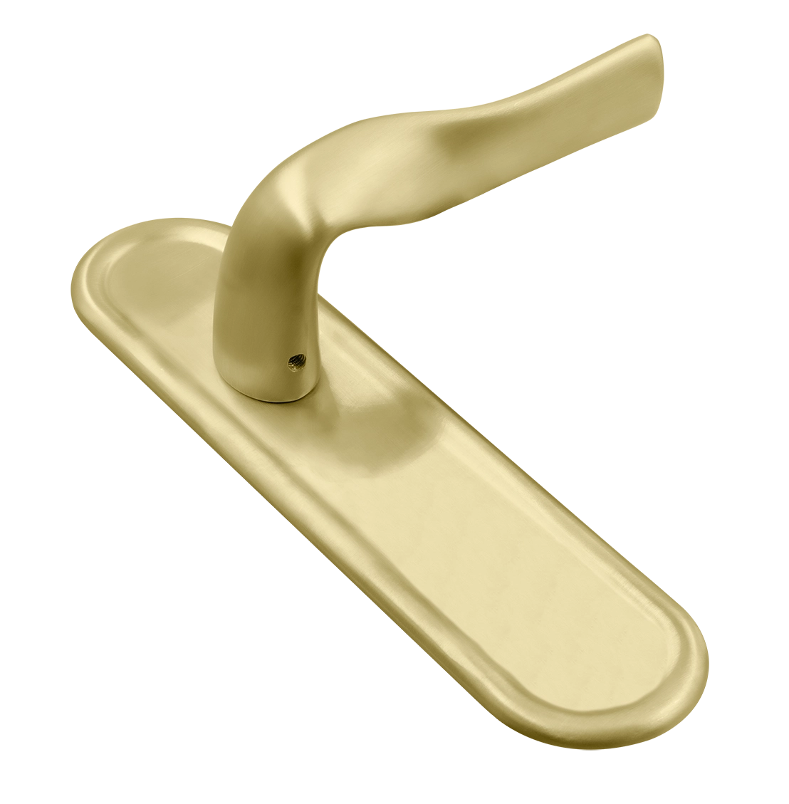 Ручка дверная LVB PLR AH на планке, цвет Осенний мёд/Autumn Honey фото купить Тула