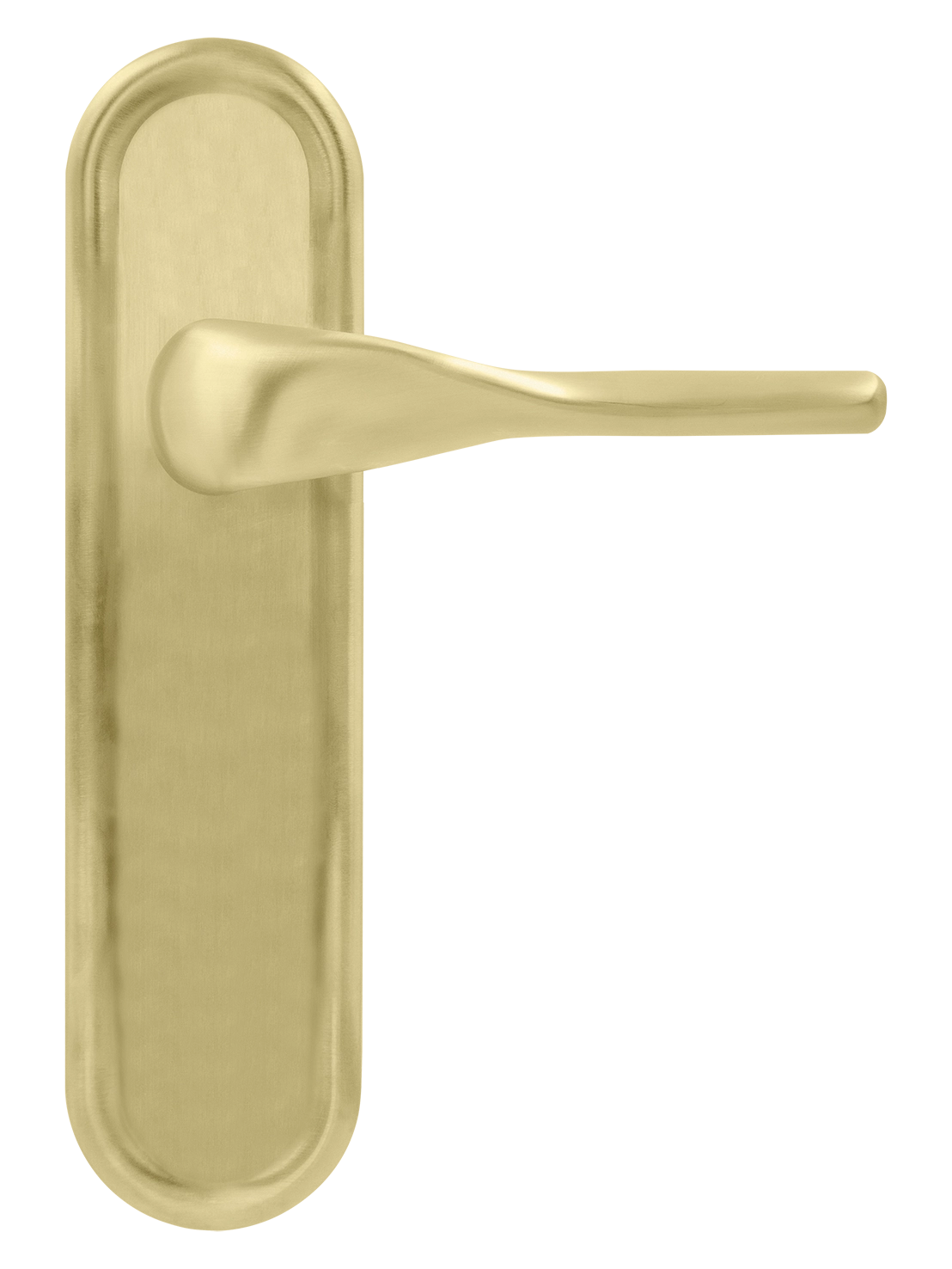 Ручка дверная LVB PLR AH на планке, цвет Осенний мёд/Autumn Honey фото купить в Туле