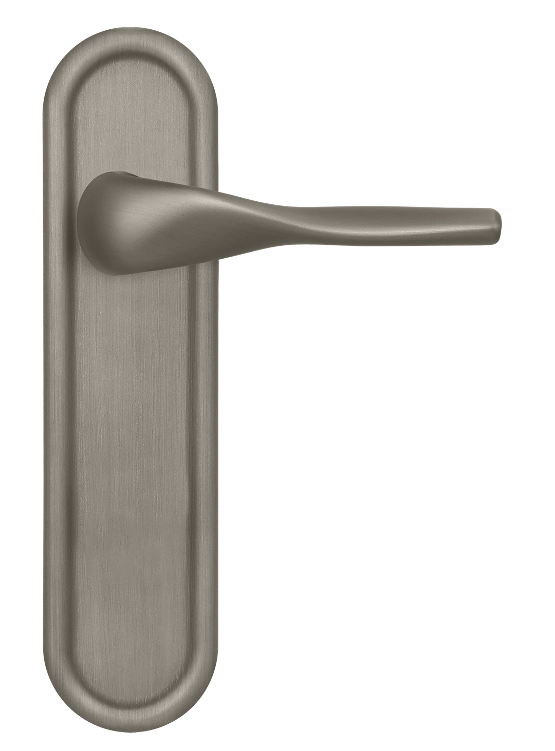 Ручка дверная LVB PLR SMI на планке, цвет Весенняя дымка/Spring Mist фото купить в Туле