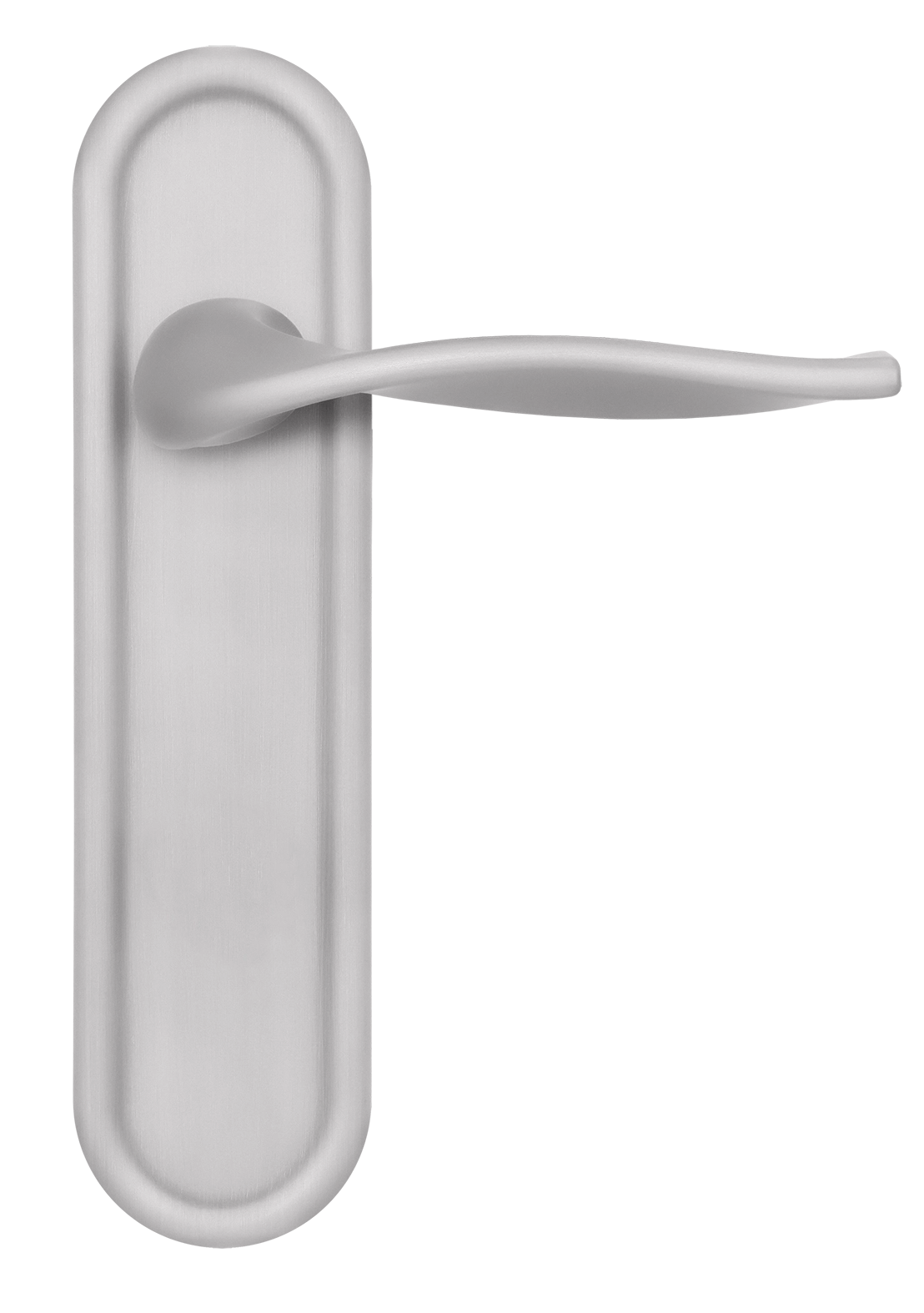 Ручка дверная SKYSCRAPER PLR SSW на планке, цвет Стокгольмский снегопад/Stockholm Snowfall фото купить в Туле