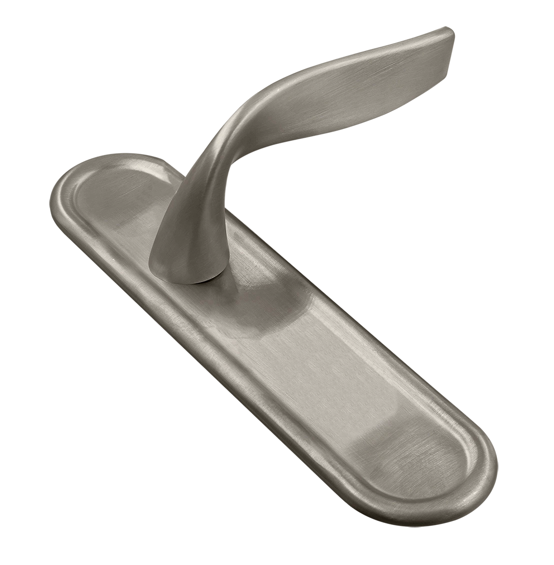 Ручка дверная SKYSCRAPER PLR SMI на планке, цвет Весенняя дымка/Spring Mist фото купить Тула