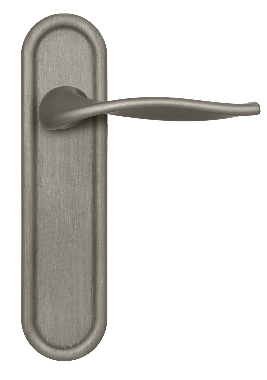 Ручка дверная SKYSCRAPER PLR SMI на планке, цвет Весенняя дымка/Spring Mist фото купить в Туле