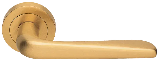 PETRA R2 OSA, ручка дверная, цвет - матовое золото фото купить Тула
