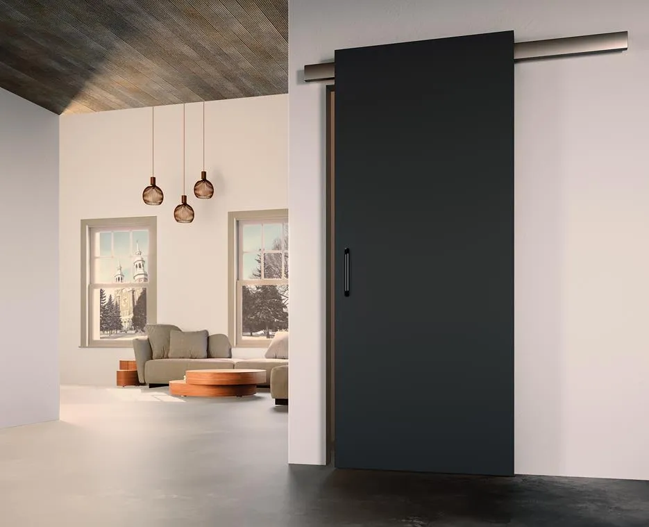 Комплект ESTHETIC  для одностворчатой двери от 500 до 1000мм, с доводчиками, цвет - алюминий фото купить Тула
