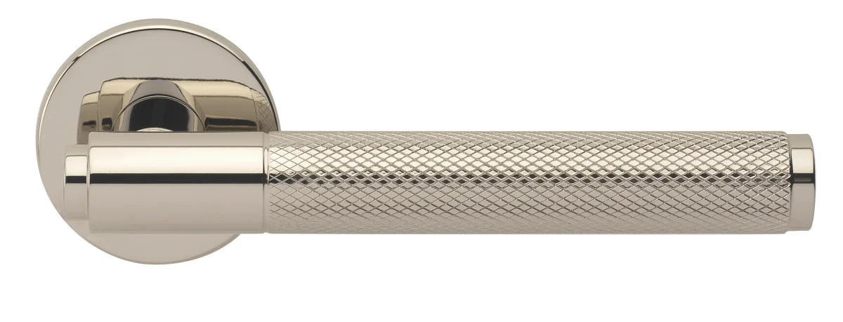 BRIDGE R6 NIS, ручка дверная с усиленной розеткой, цвет -  матовый никель фото купить Тула