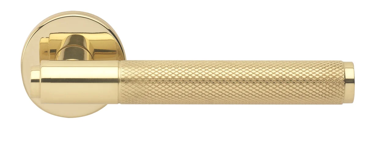 BRIDGE R6 OTL, ручка дверная с усиленной розеткой, цвет -  золото фото купить Тула