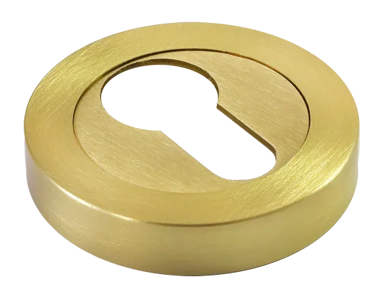 LUX-KH-R2 OSA, накладка на евроцилиндр, цвет - матовое золото фото купить Тула
