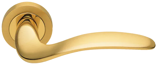 COBRA R2 OSA, ручка дверная, цвет -  матовое золото фото купить Тула