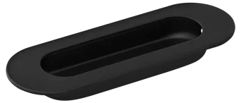 MHS120 BL, ручка для раздвижных дверей, цвет - черный