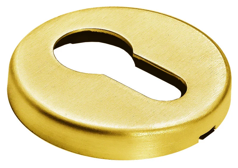 LUX-KH-R5 OSA, накладка на евроцилиндр, цвет - матовое золото фото купить Тула