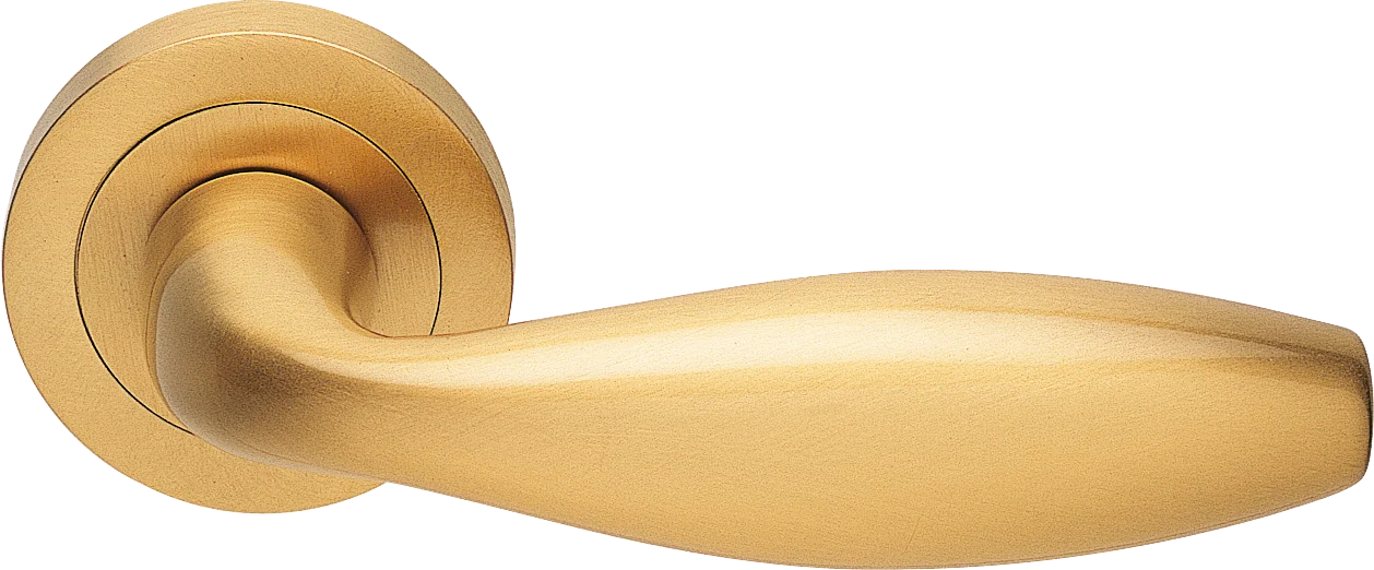 SIENA R2 OSA, ручка дверная, цвет - матовое золото фото купить Тула
