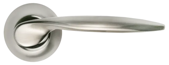 ПОРТАЛ, ручка дверная MH-07 SN, цвет - белый никель фото купить в Туле